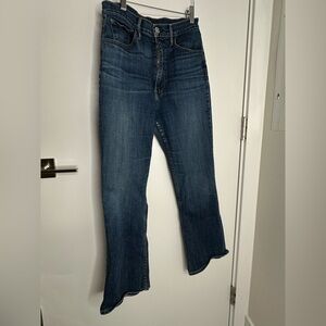 3x1 Dark Blue Flare Women's Jeans